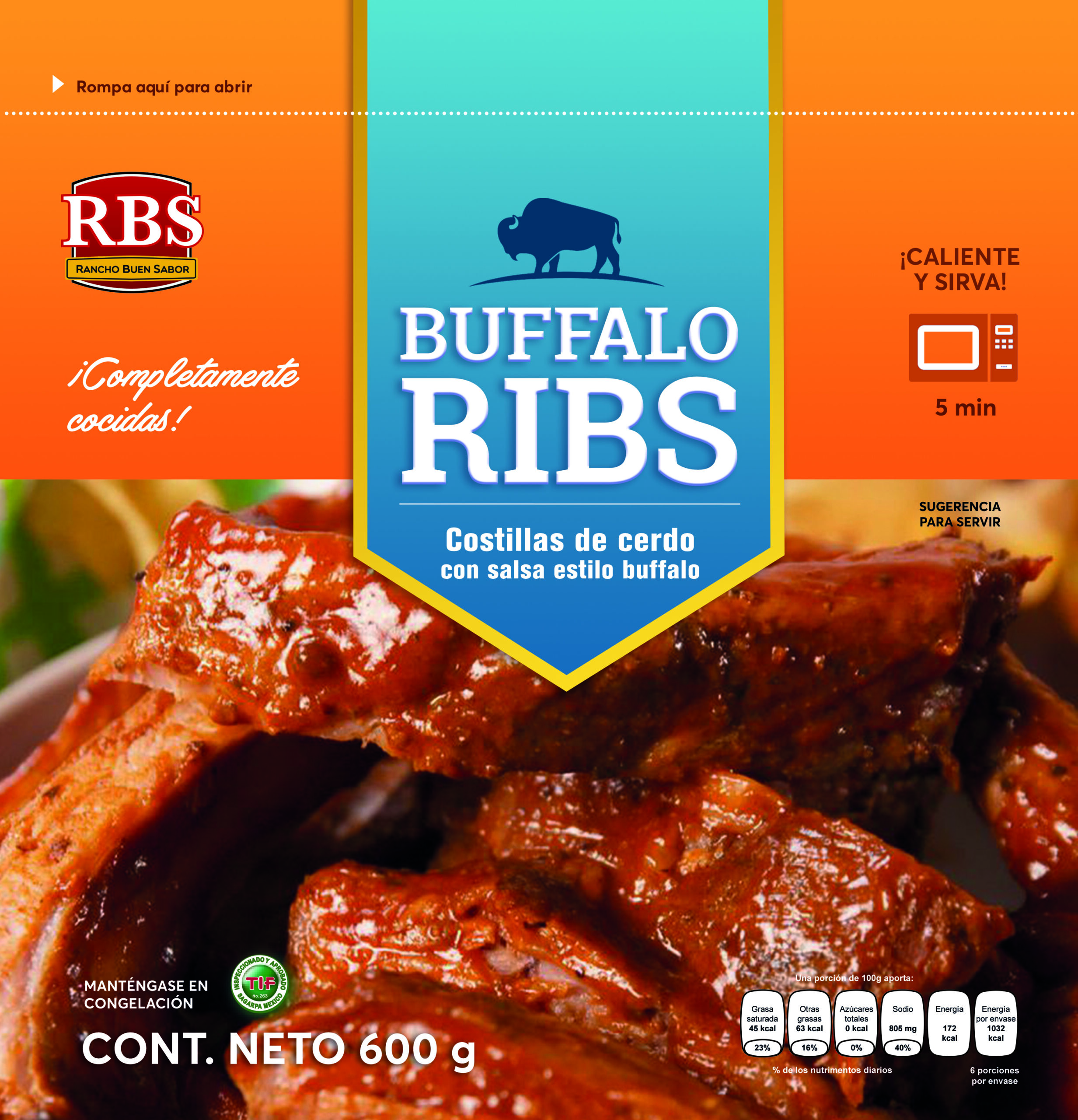 BUFFALORIBSRBS600FRONT • Meat Industria en Alimentos